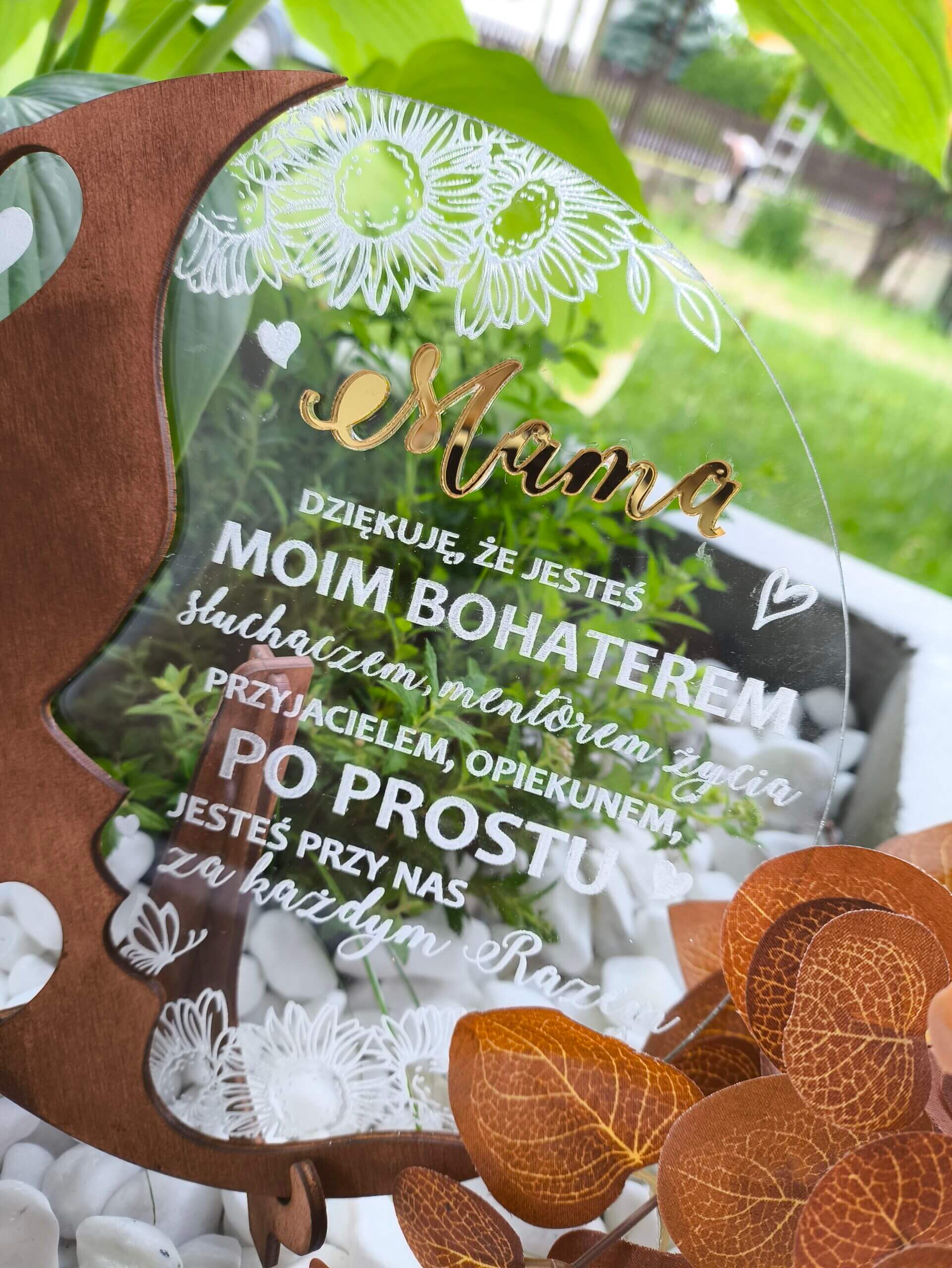 Dekoracja „Podziękowanie dla Mamy” - obrazek 9