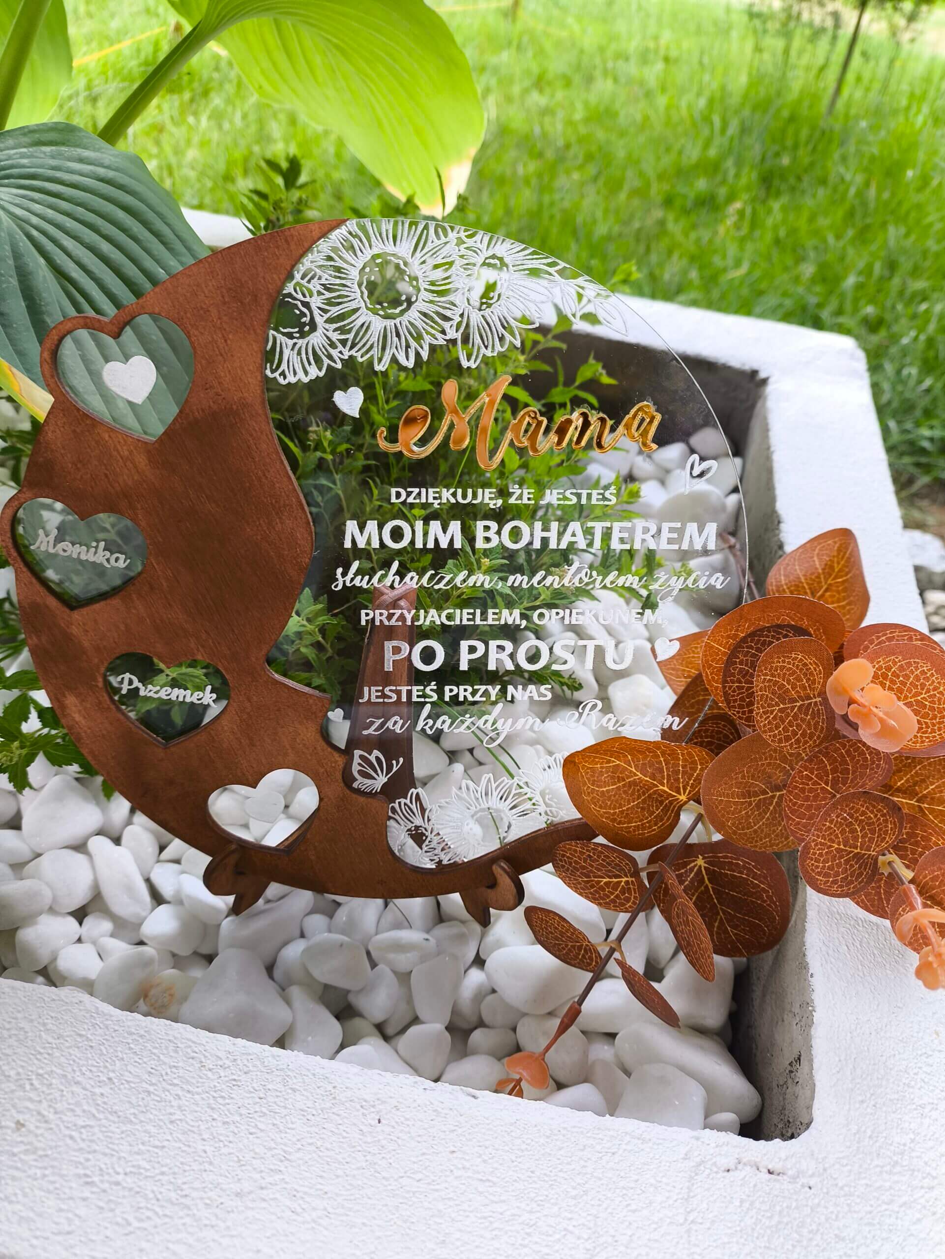 Dekoracja „Podziękowanie dla Mamy”