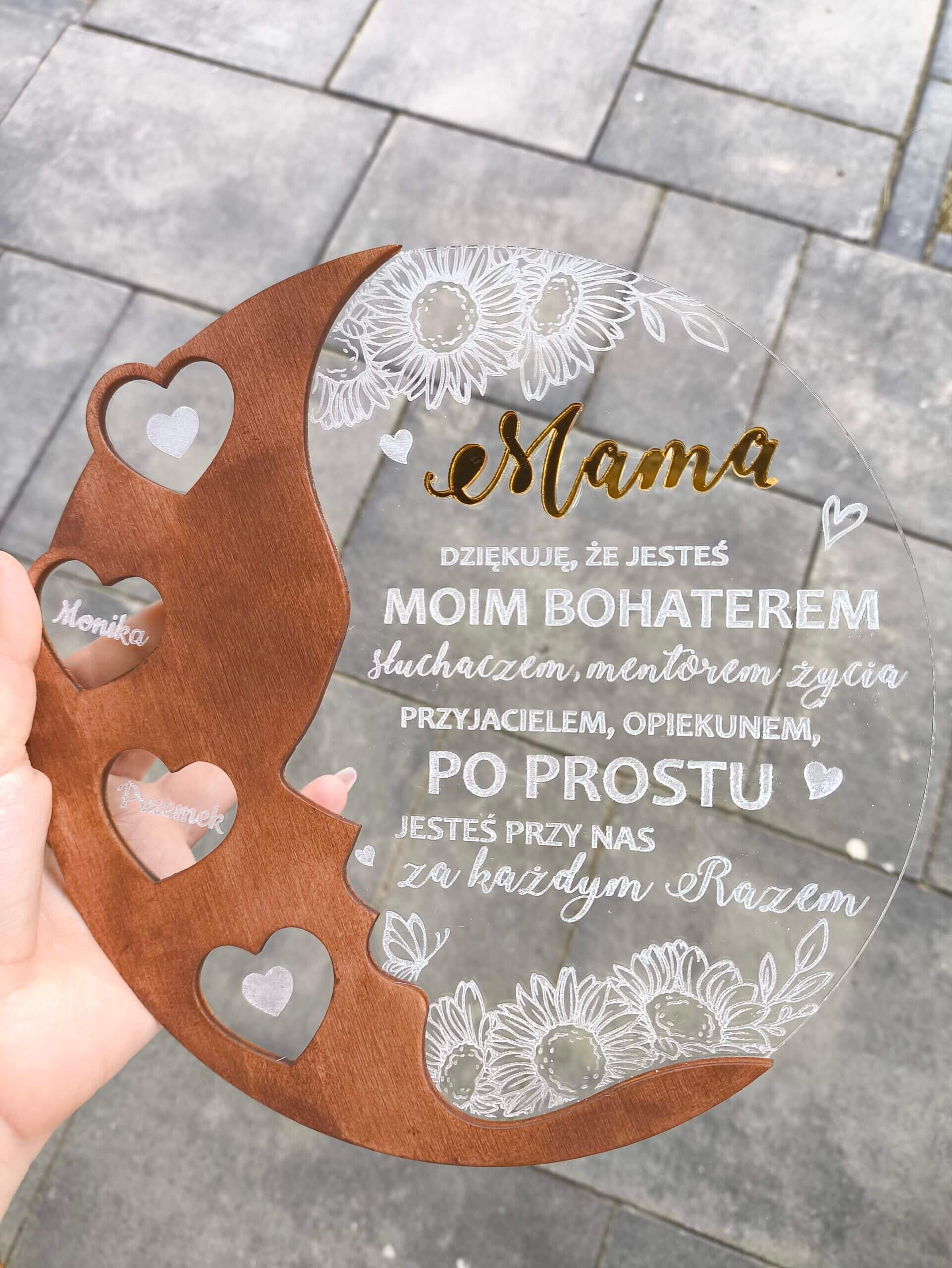 Dekoracja „Podziękowanie dla Mamy” - obrazek 3