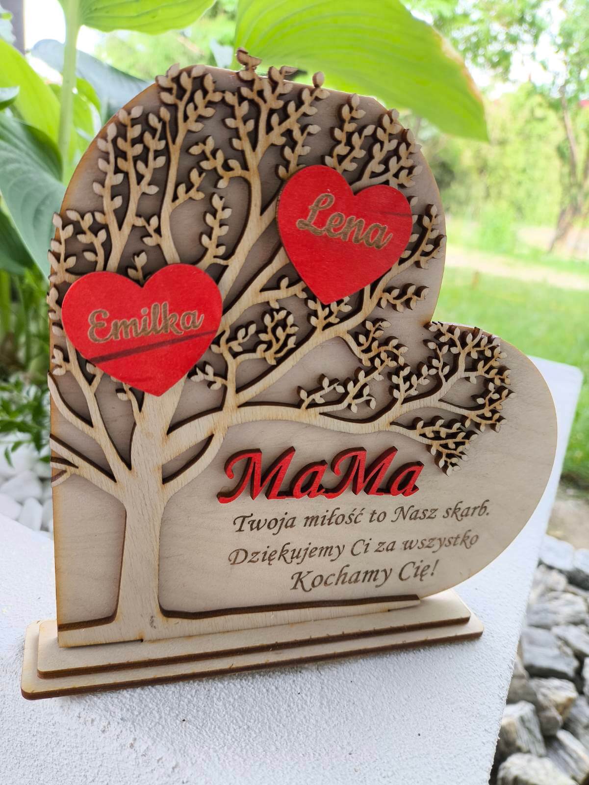 Drzewko Miłości z Imionami