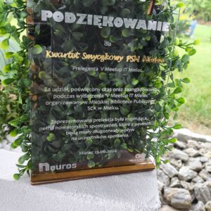 🌿 Statuetka-Eleganckie Podziękowania z Naturalnym Akcentem 🌿