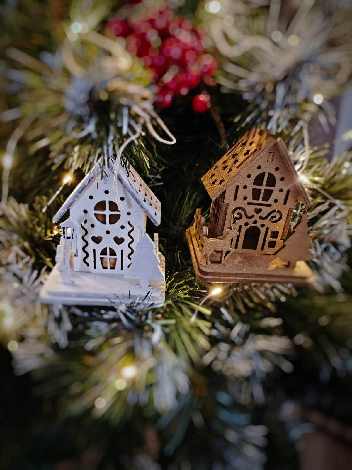 🏠 Świąteczne Dekoracje w Kształcie Domeczków 🏠 - obrazek 3