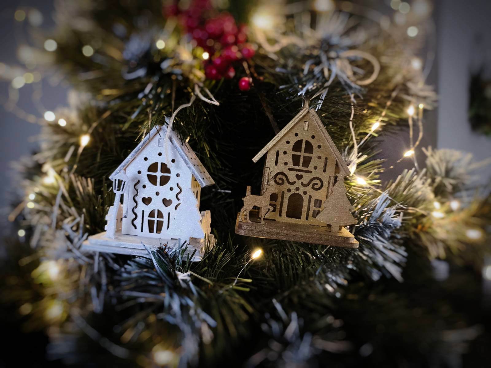 🏠 Świąteczne Dekoracje w Kształcie Domeczków 🏠 - obrazek 2