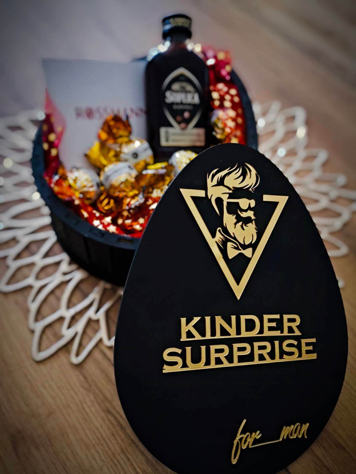 🎁 Kinder Surprise "For Man" – Nowa definicja prezentu! Pudełko Prezentowe🎩