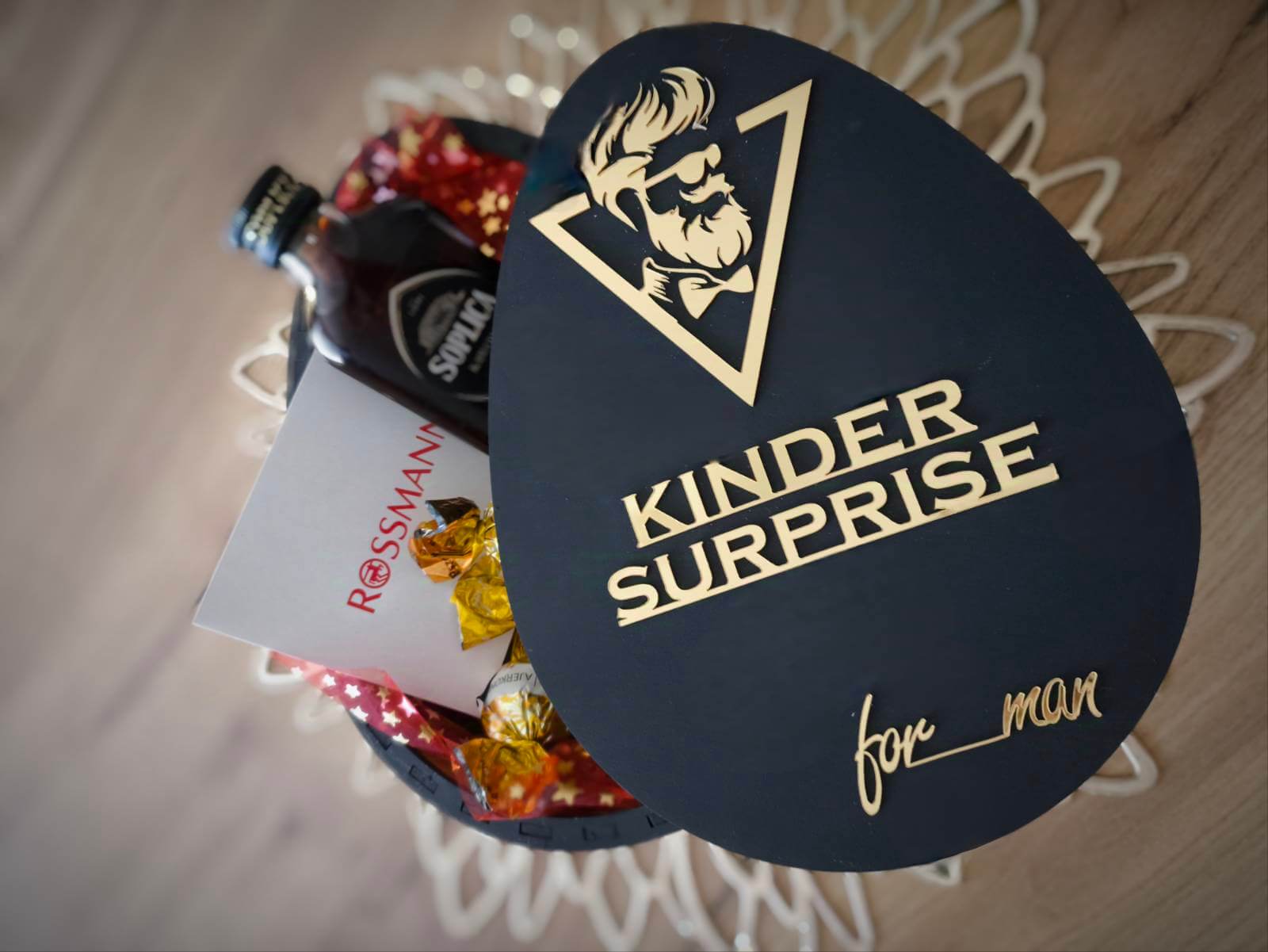 🎁 Kinder Surprise "For Man" – Nowa definicja prezentu! Pudełko Prezentowe🎩 - obrazek 2