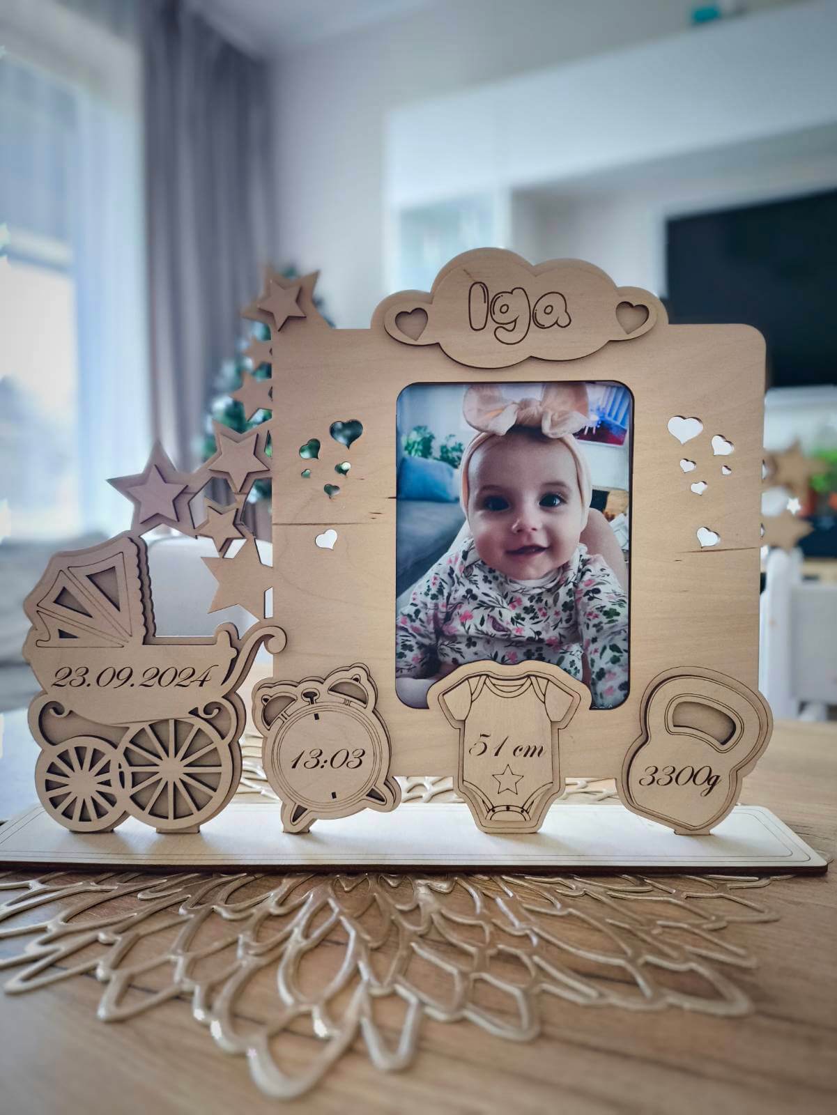 🎀 Personalizowana metryczka dla dziecka – piękna pamiątka na całe życie!